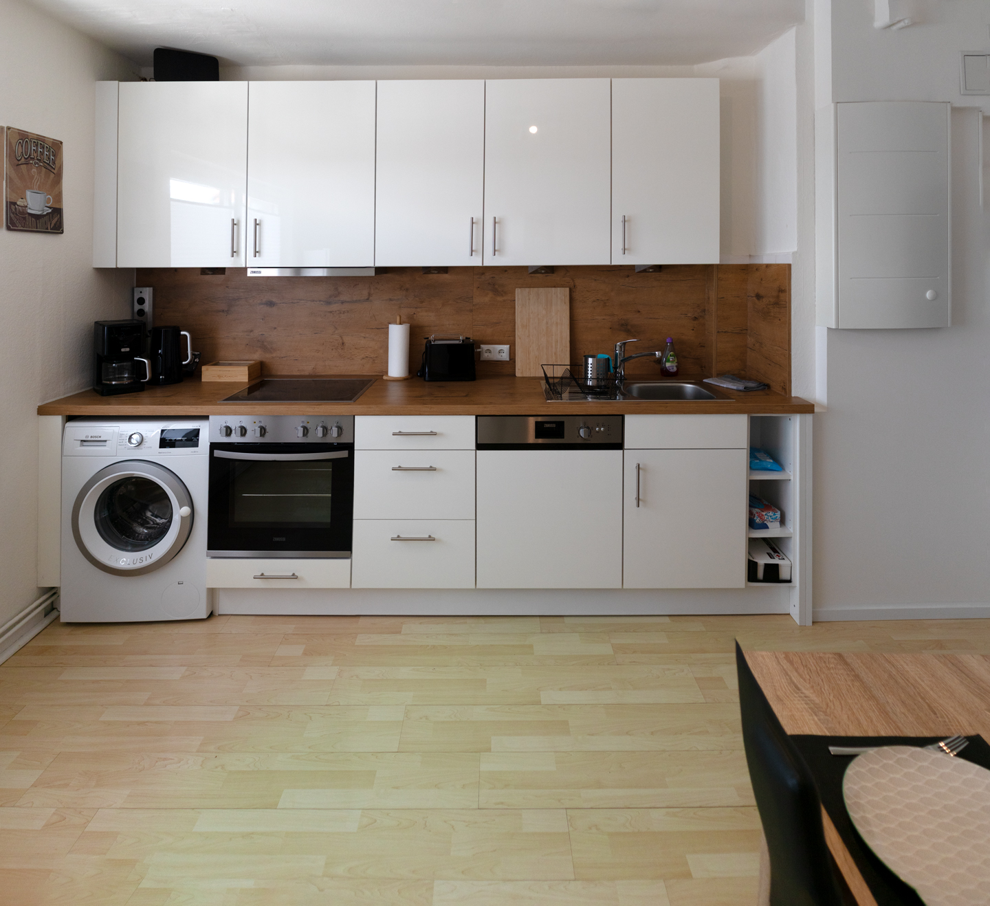 Küche der Zentrumsnahen Wohnung in Hannover