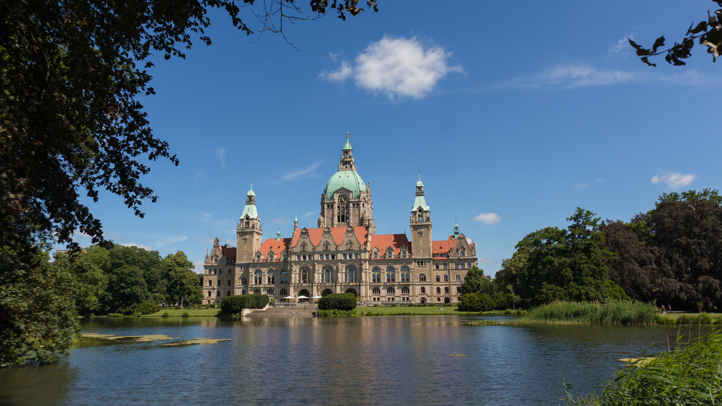 Neues Rathaus Hannover am Maschpark